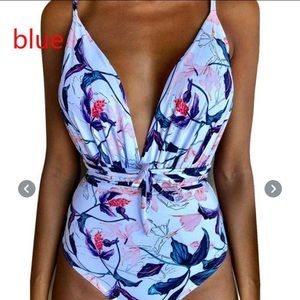 Woman’s bathing suits. Both medium